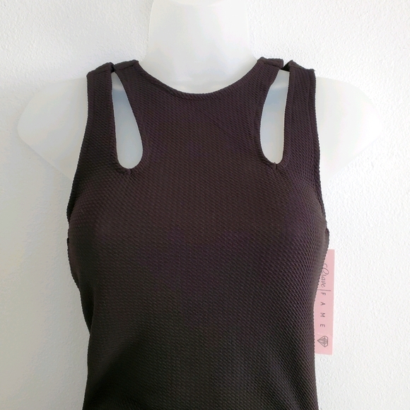 Crave Fame Cutout Bodycon Wrap Dress - Junior XS - Picture 4 of 11